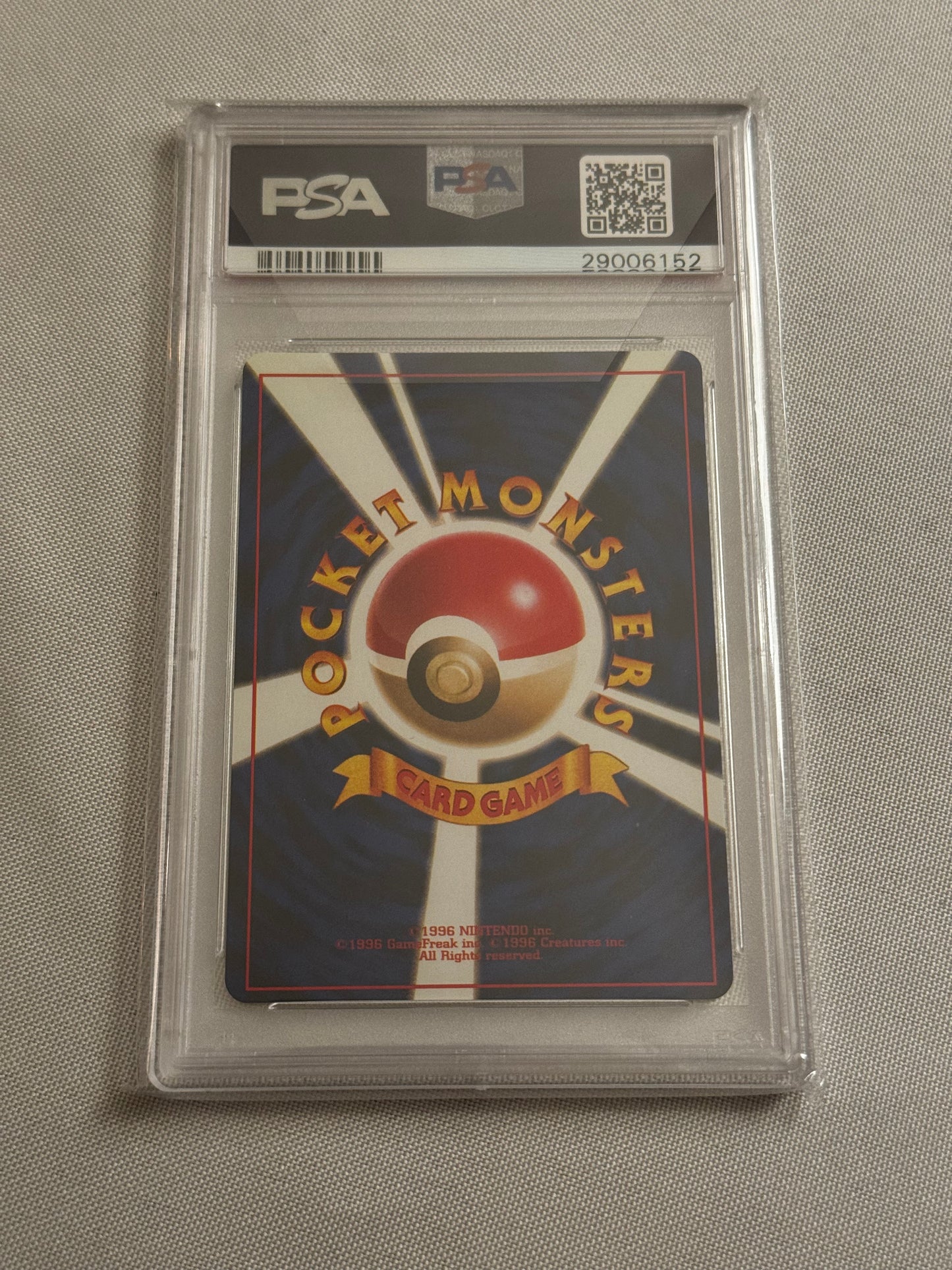 Japanese Blaine's Charizard Holo - PSA 9 Mint Graded Pokémon Card